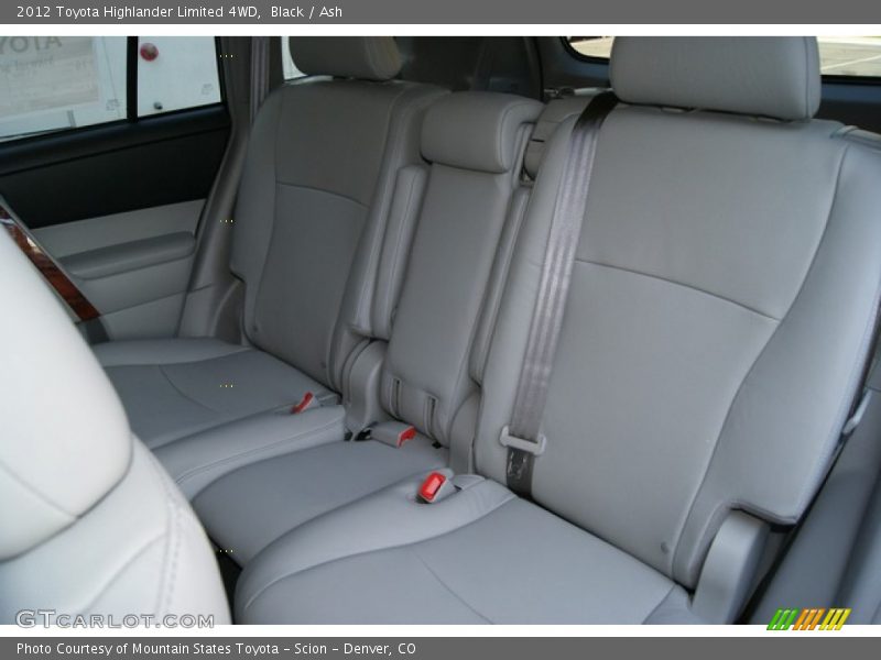 Black / Ash 2012 Toyota Highlander Limited 4WD