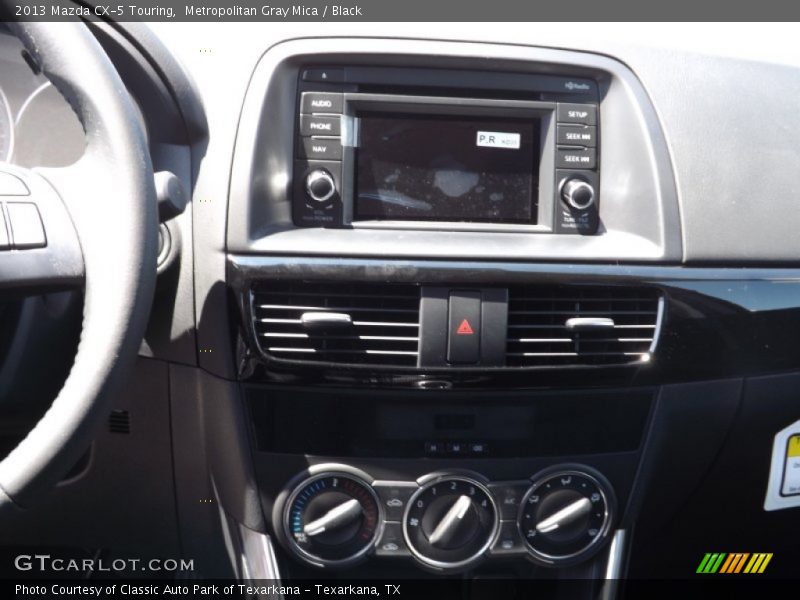 Metropolitan Gray Mica / Black 2013 Mazda CX-5 Touring