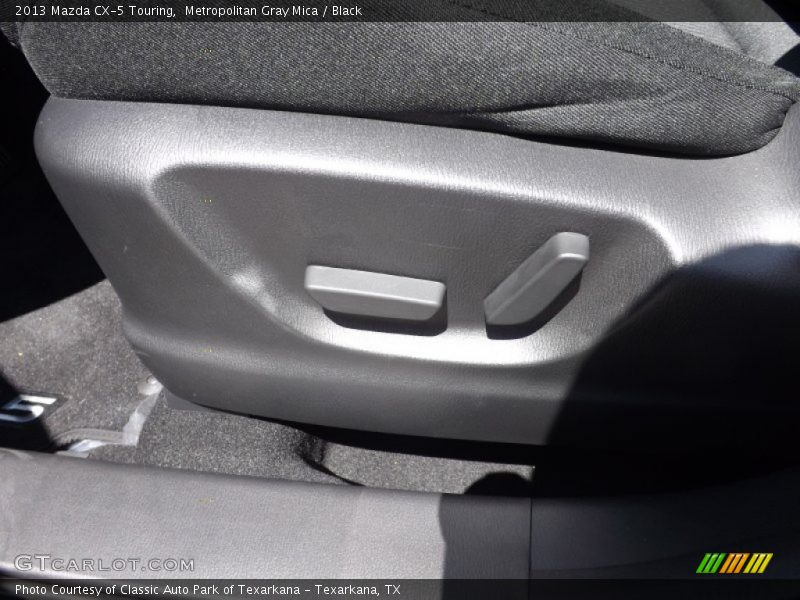 Metropolitan Gray Mica / Black 2013 Mazda CX-5 Touring