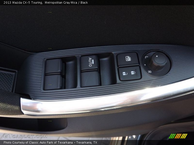Metropolitan Gray Mica / Black 2013 Mazda CX-5 Touring