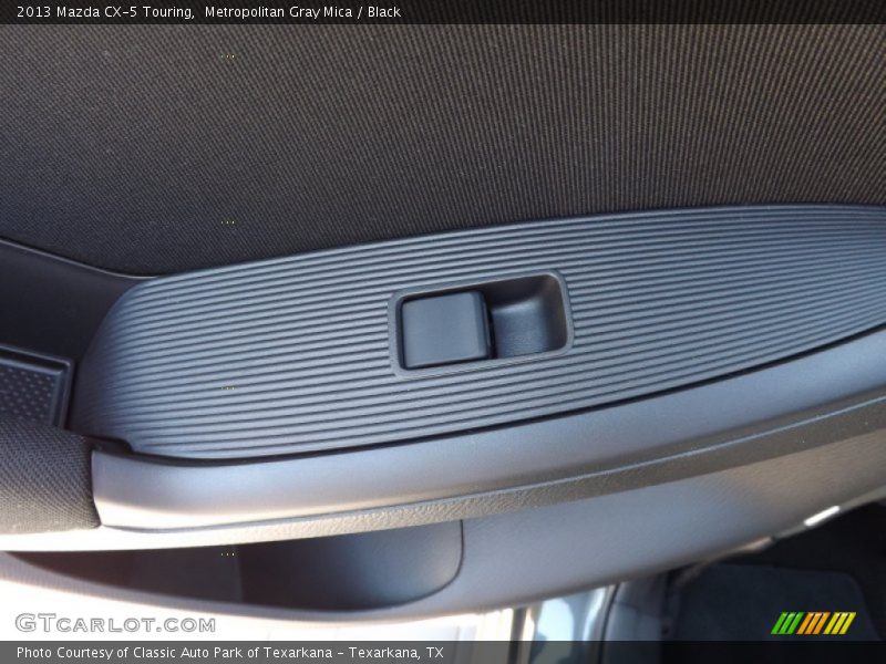 Metropolitan Gray Mica / Black 2013 Mazda CX-5 Touring