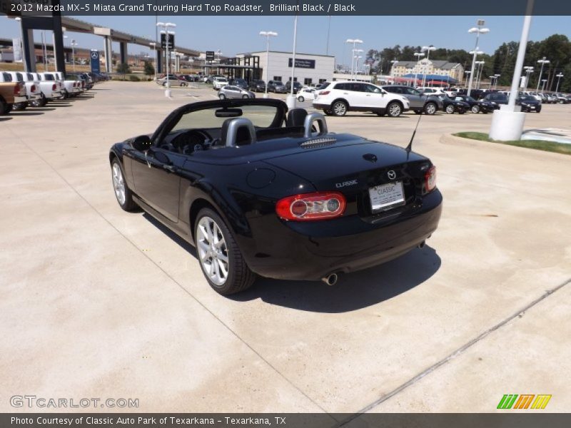 Brilliant Black / Black 2012 Mazda MX-5 Miata Grand Touring Hard Top Roadster
