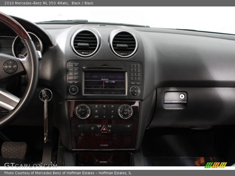 Black / Black 2010 Mercedes-Benz ML 350 4Matic