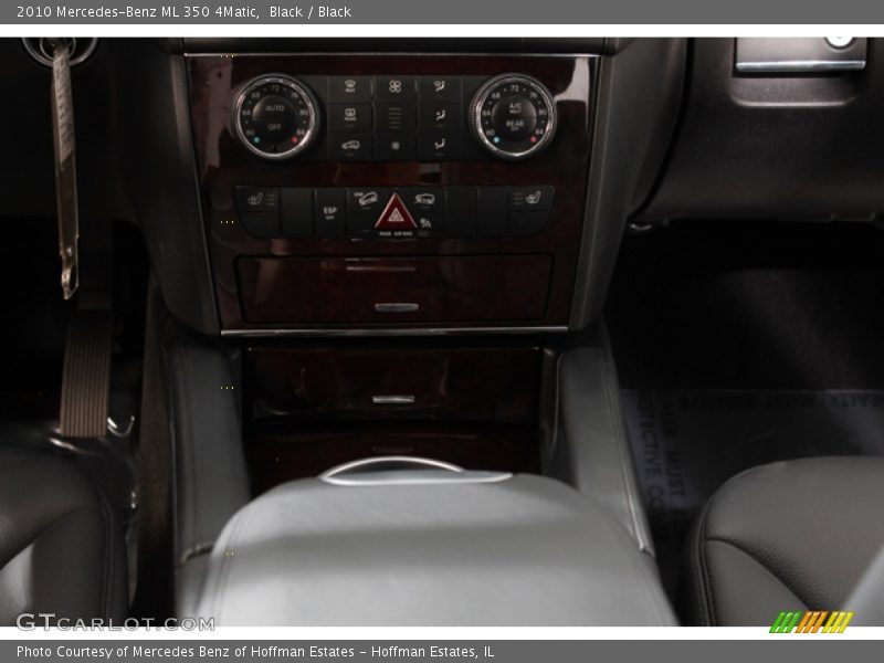 Black / Black 2010 Mercedes-Benz ML 350 4Matic