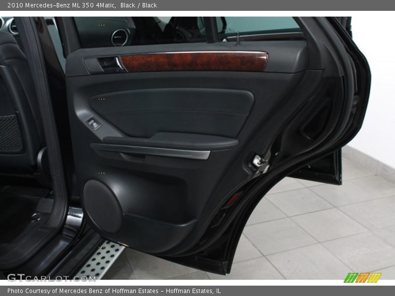 Black / Black 2010 Mercedes-Benz ML 350 4Matic