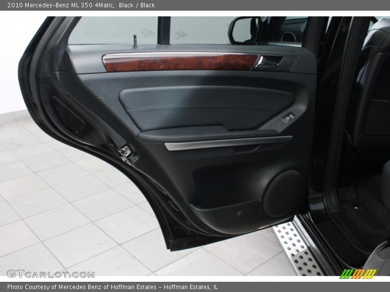Black / Black 2010 Mercedes-Benz ML 350 4Matic