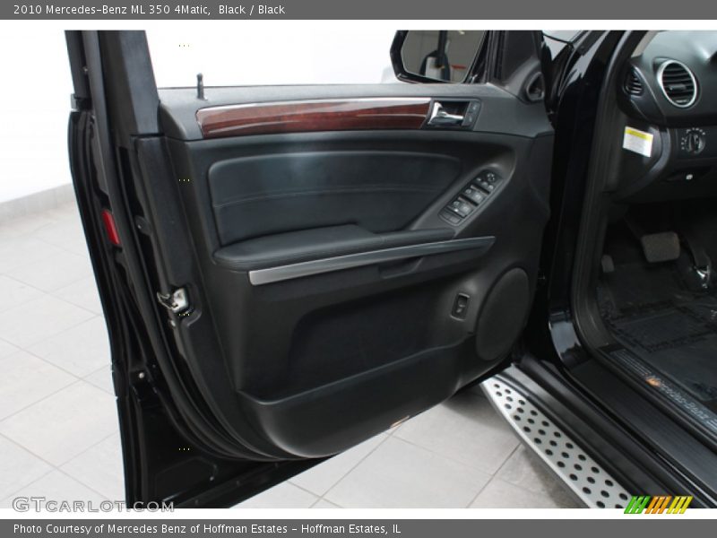 Black / Black 2010 Mercedes-Benz ML 350 4Matic