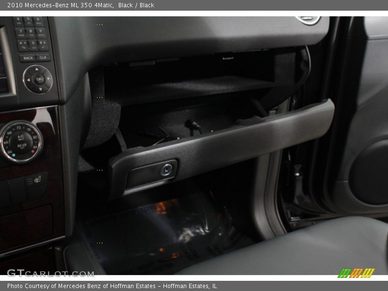 Black / Black 2010 Mercedes-Benz ML 350 4Matic