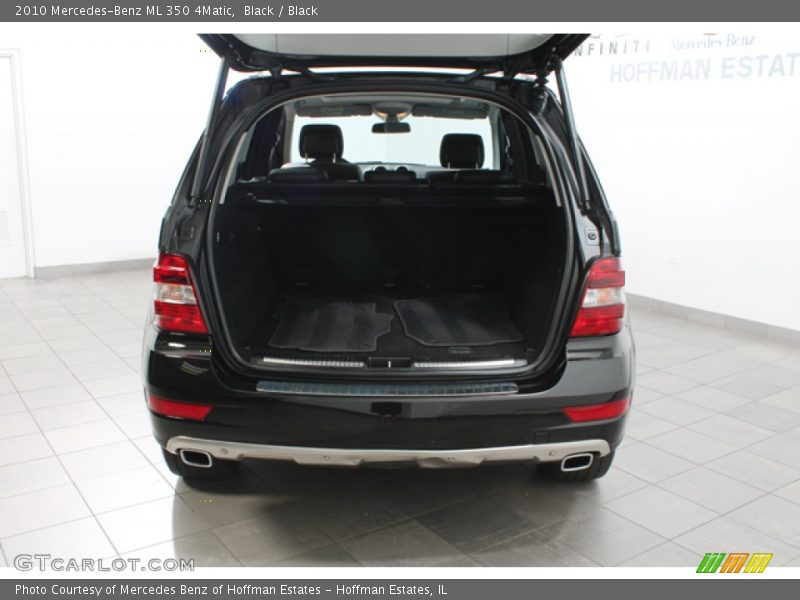 Black / Black 2010 Mercedes-Benz ML 350 4Matic