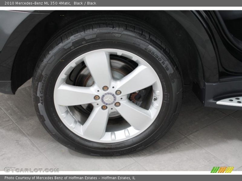 Black / Black 2010 Mercedes-Benz ML 350 4Matic