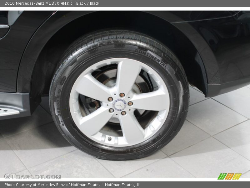 Black / Black 2010 Mercedes-Benz ML 350 4Matic
