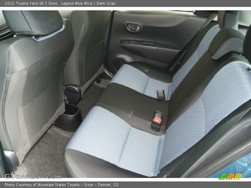  2012 Yaris SE 5 Door Dark Gray Interior