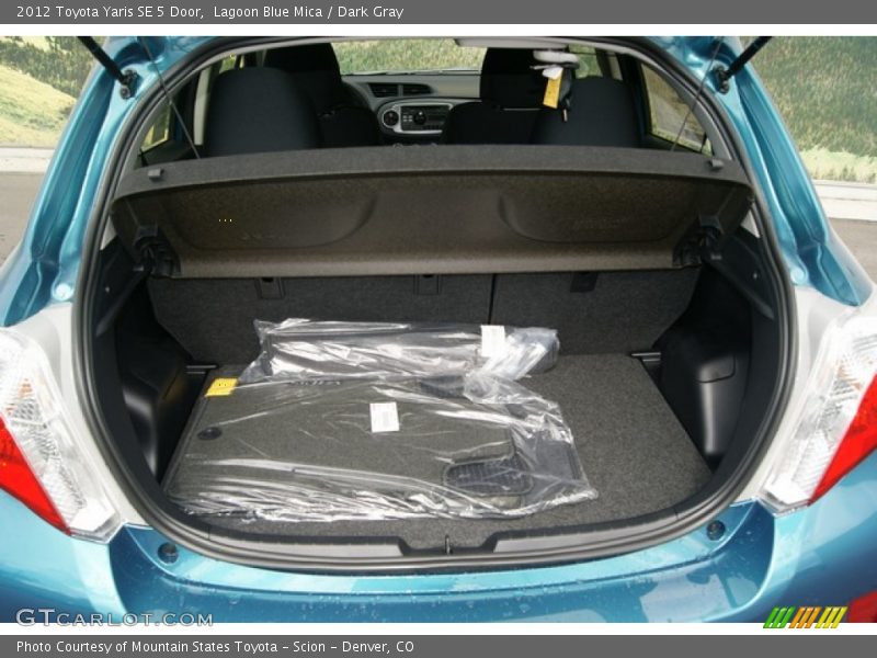  2012 Yaris SE 5 Door Trunk