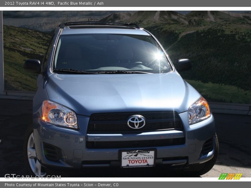 Pacific Blue Metallic / Ash 2012 Toyota RAV4 I4 4WD