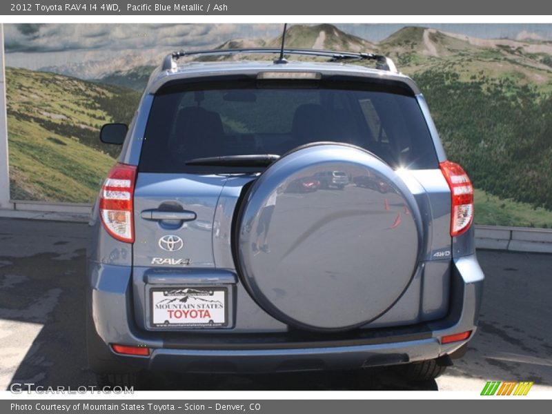 Pacific Blue Metallic / Ash 2012 Toyota RAV4 I4 4WD