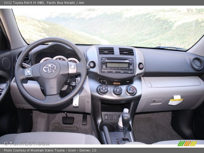 Pacific Blue Metallic / Ash 2012 Toyota RAV4 I4 4WD
