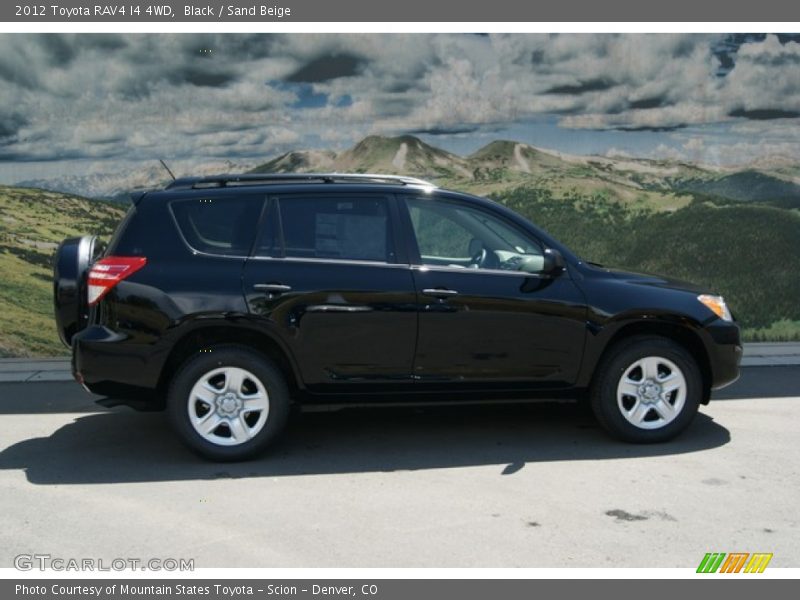 Black / Sand Beige 2012 Toyota RAV4 I4 4WD