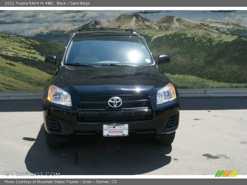 Black / Sand Beige 2012 Toyota RAV4 I4 4WD