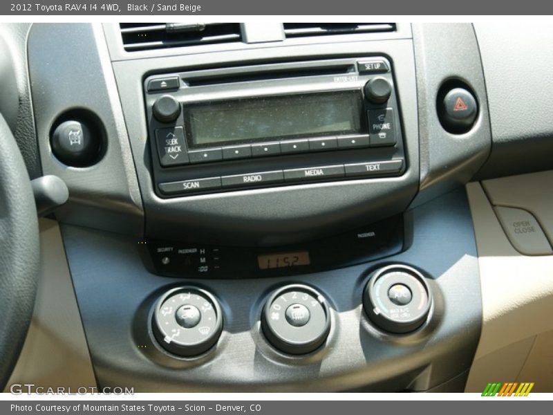 Black / Sand Beige 2012 Toyota RAV4 I4 4WD