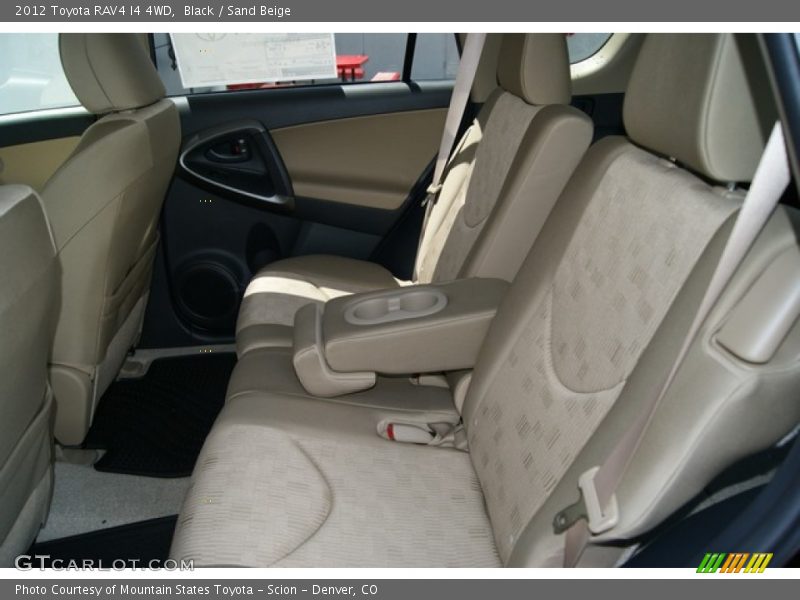 Black / Sand Beige 2012 Toyota RAV4 I4 4WD