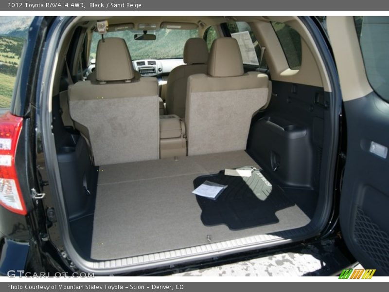 Black / Sand Beige 2012 Toyota RAV4 I4 4WD
