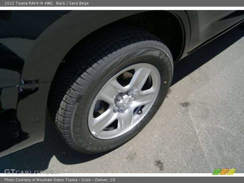 Black / Sand Beige 2012 Toyota RAV4 I4 4WD