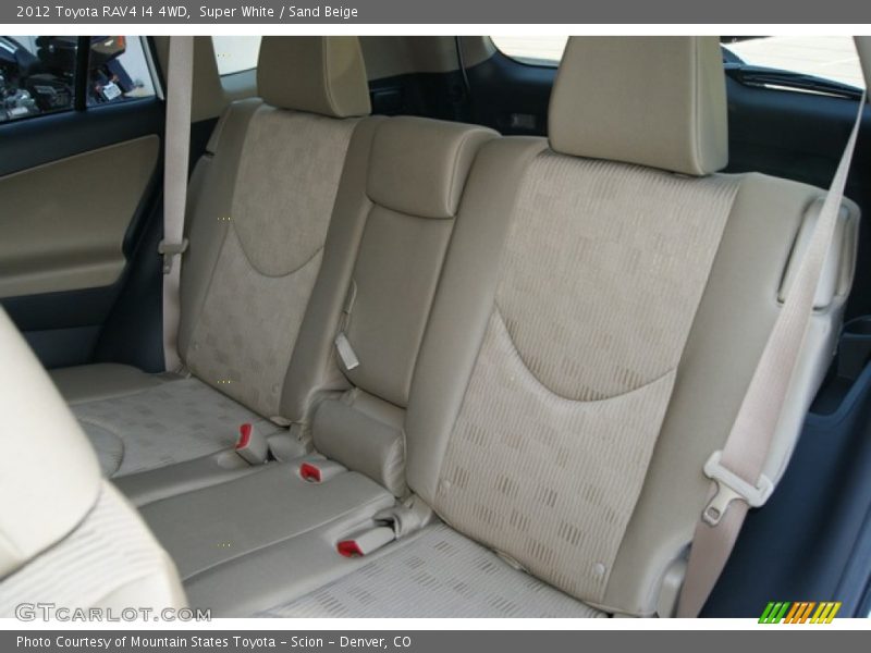 Super White / Sand Beige 2012 Toyota RAV4 I4 4WD