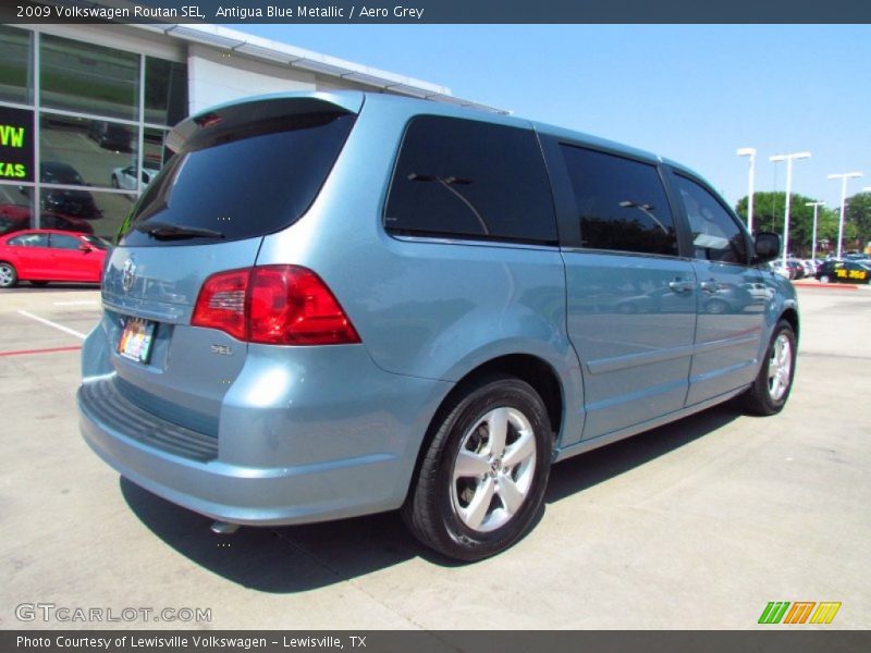 Antigua Blue Metallic / Aero Grey 2009 Volkswagen Routan SEL