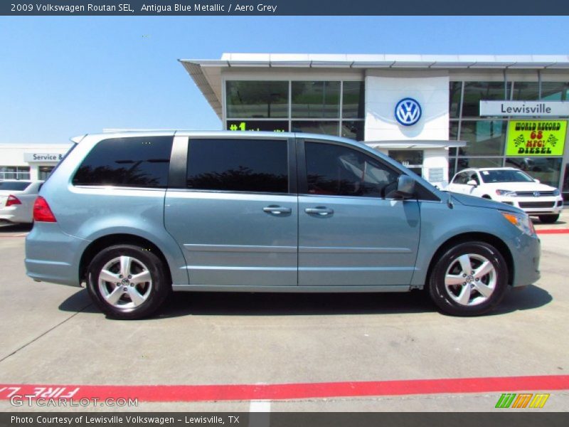 Antigua Blue Metallic / Aero Grey 2009 Volkswagen Routan SEL