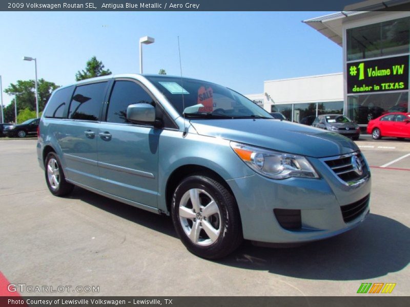 Antigua Blue Metallic / Aero Grey 2009 Volkswagen Routan SEL
