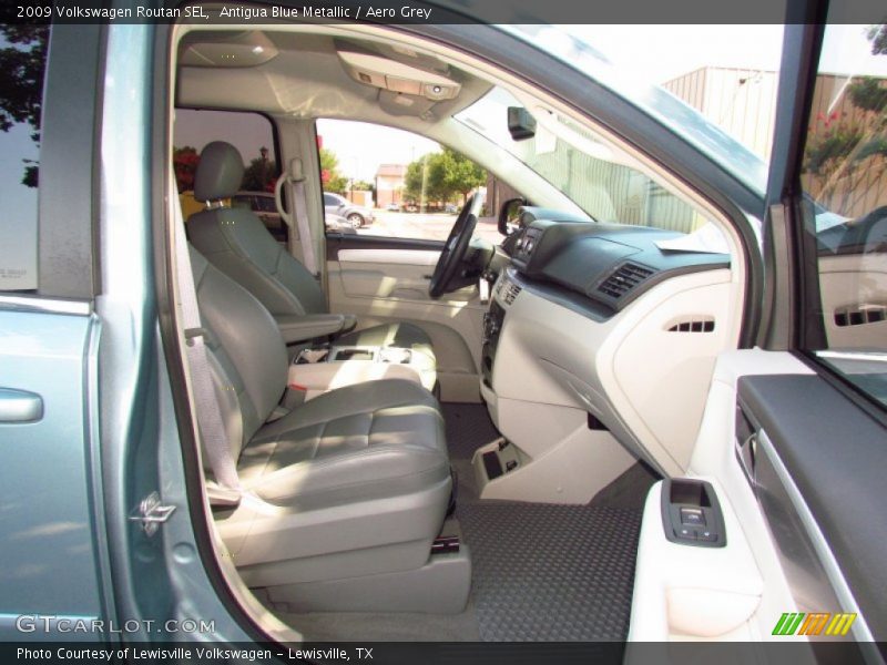 Antigua Blue Metallic / Aero Grey 2009 Volkswagen Routan SEL
