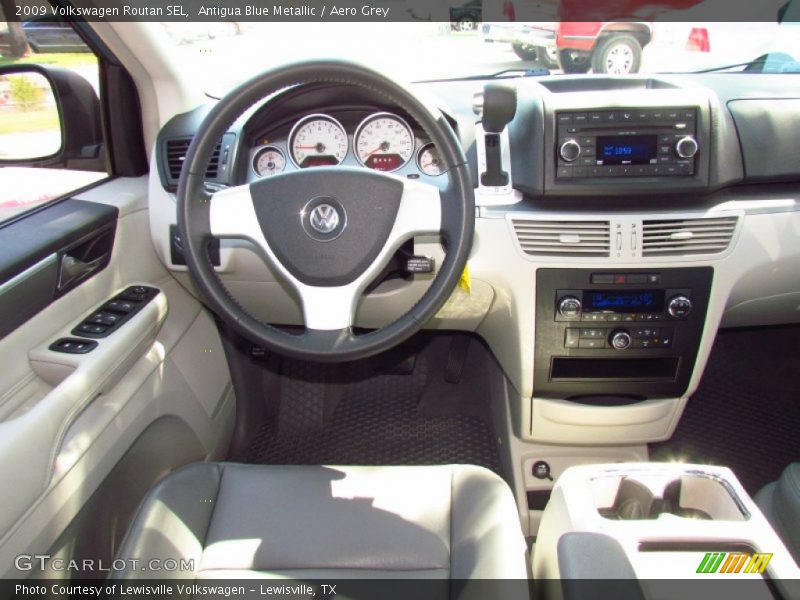 Antigua Blue Metallic / Aero Grey 2009 Volkswagen Routan SEL