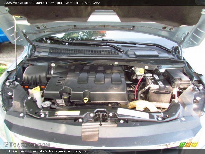 Antigua Blue Metallic / Aero Grey 2009 Volkswagen Routan SEL