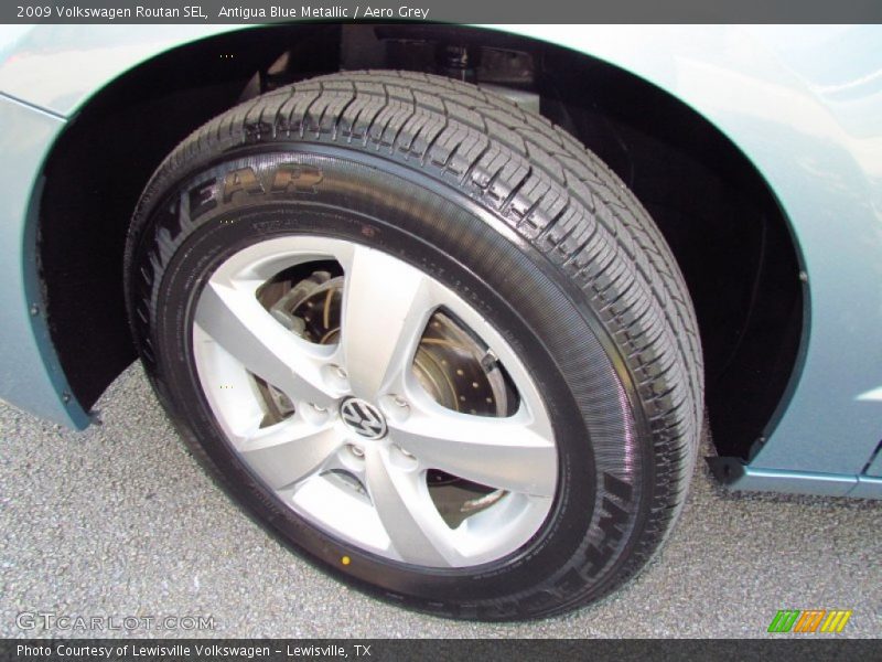 Antigua Blue Metallic / Aero Grey 2009 Volkswagen Routan SEL