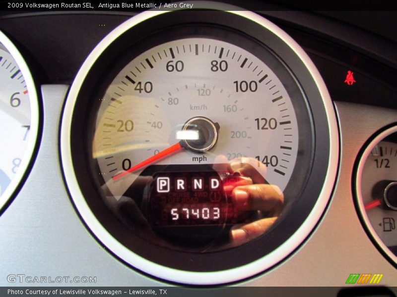 Antigua Blue Metallic / Aero Grey 2009 Volkswagen Routan SEL