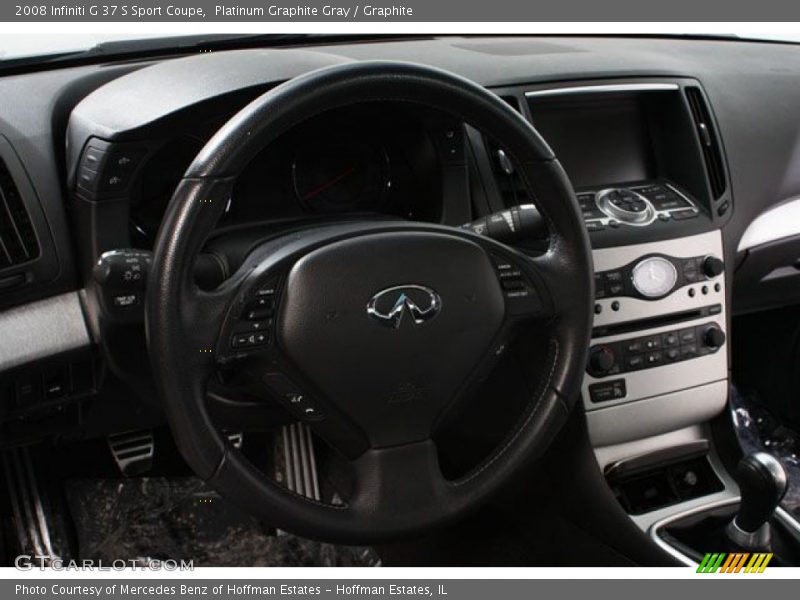 Platinum Graphite Gray / Graphite 2008 Infiniti G 37 S Sport Coupe