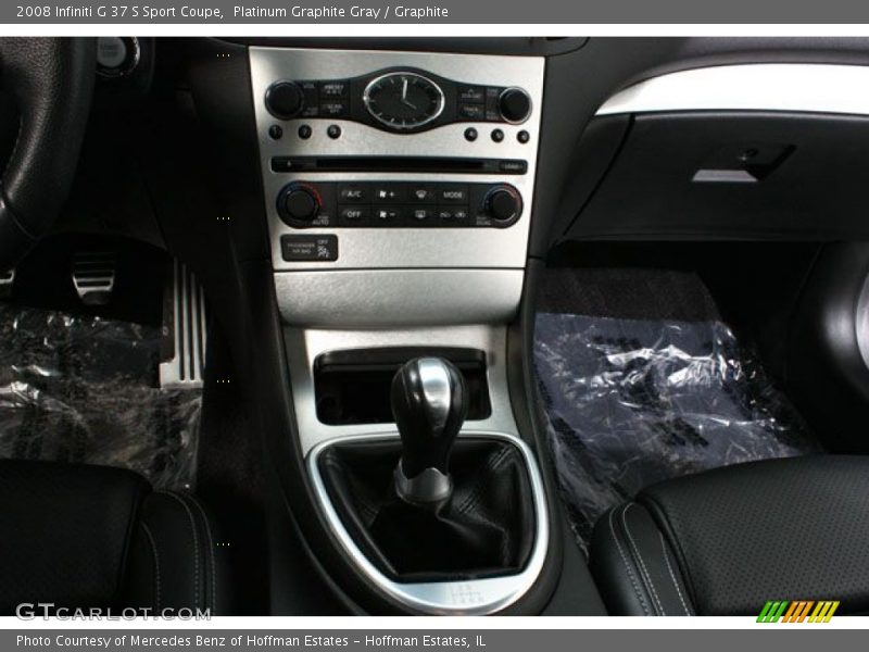 Platinum Graphite Gray / Graphite 2008 Infiniti G 37 S Sport Coupe