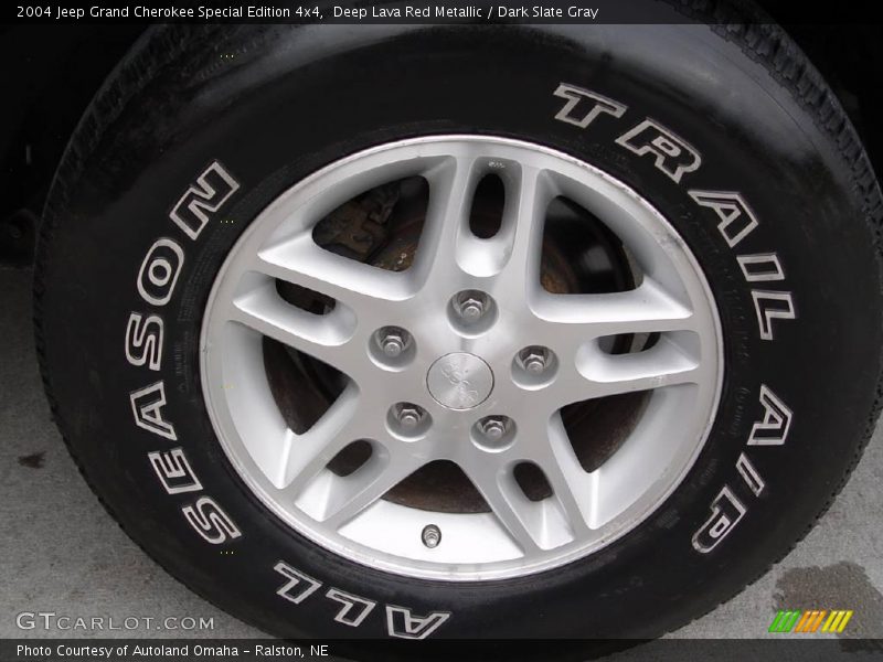 Deep Lava Red Metallic / Dark Slate Gray 2004 Jeep Grand Cherokee Special Edition 4x4
