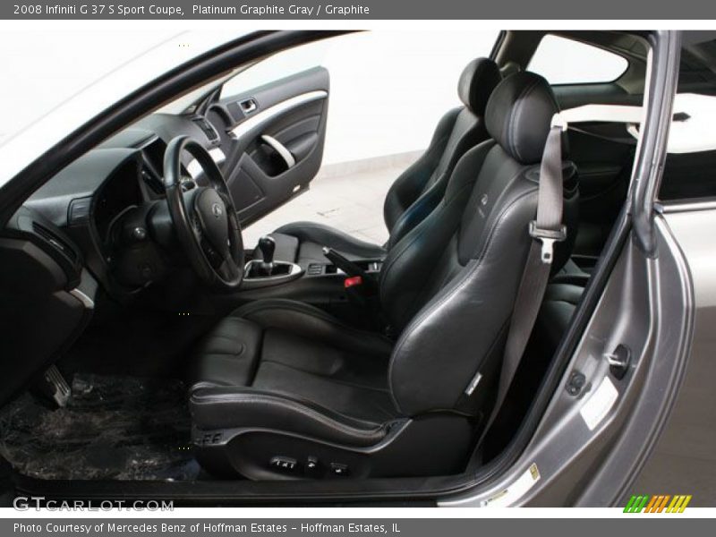  2008 G 37 S Sport Coupe Graphite Interior