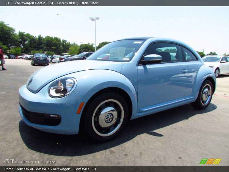 Front 3/4 View of 2012 Beetle 2.5L