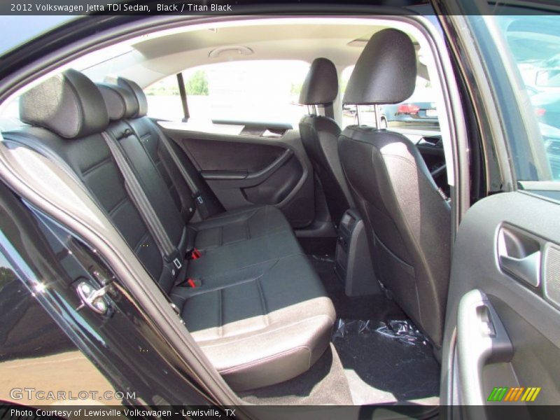 Black / Titan Black 2012 Volkswagen Jetta TDI Sedan
