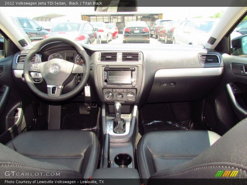 Black / Titan Black 2012 Volkswagen Jetta TDI Sedan