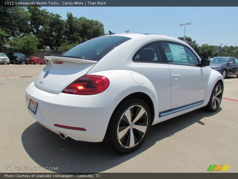 Candy White / Titan Black 2012 Volkswagen Beetle Turbo