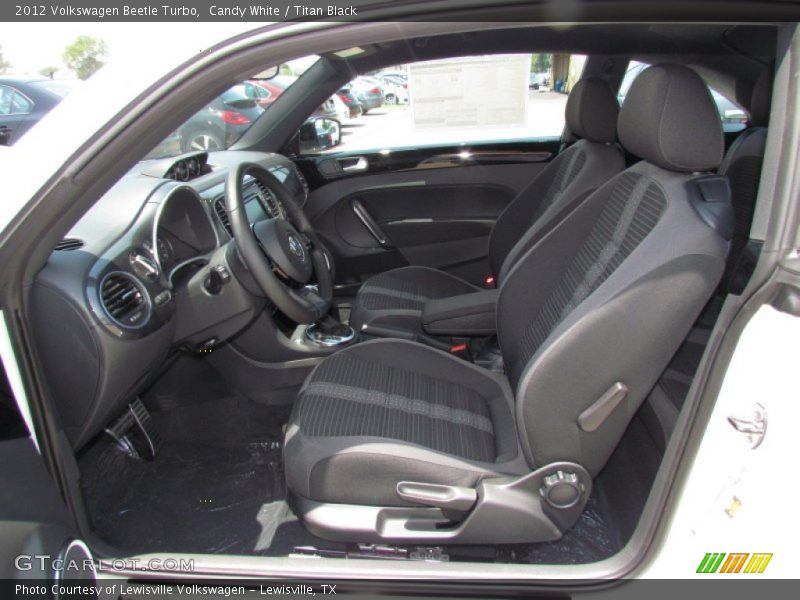 Candy White / Titan Black 2012 Volkswagen Beetle Turbo