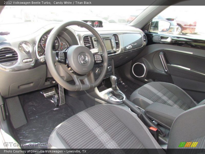 Candy White / Titan Black 2012 Volkswagen Beetle Turbo