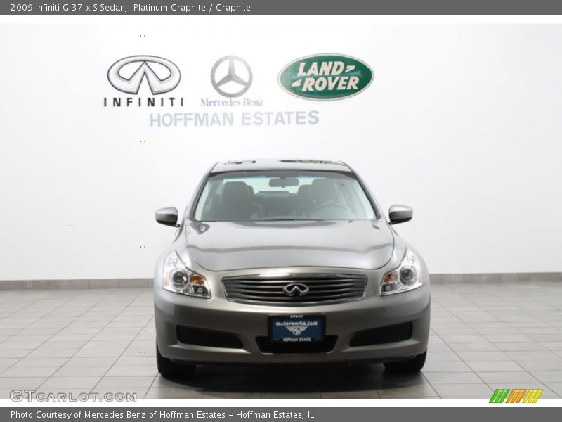 Platinum Graphite / Graphite 2009 Infiniti G 37 x S Sedan