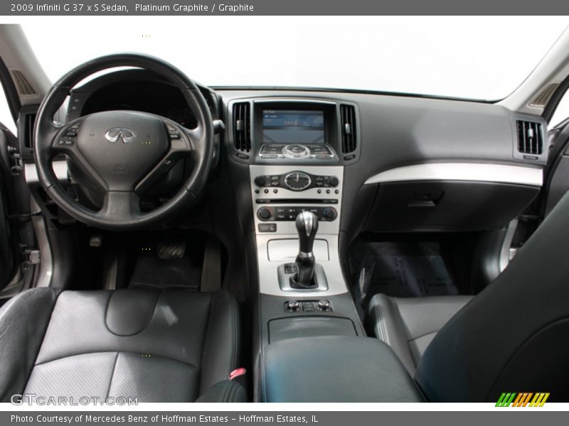 Platinum Graphite / Graphite 2009 Infiniti G 37 x S Sedan