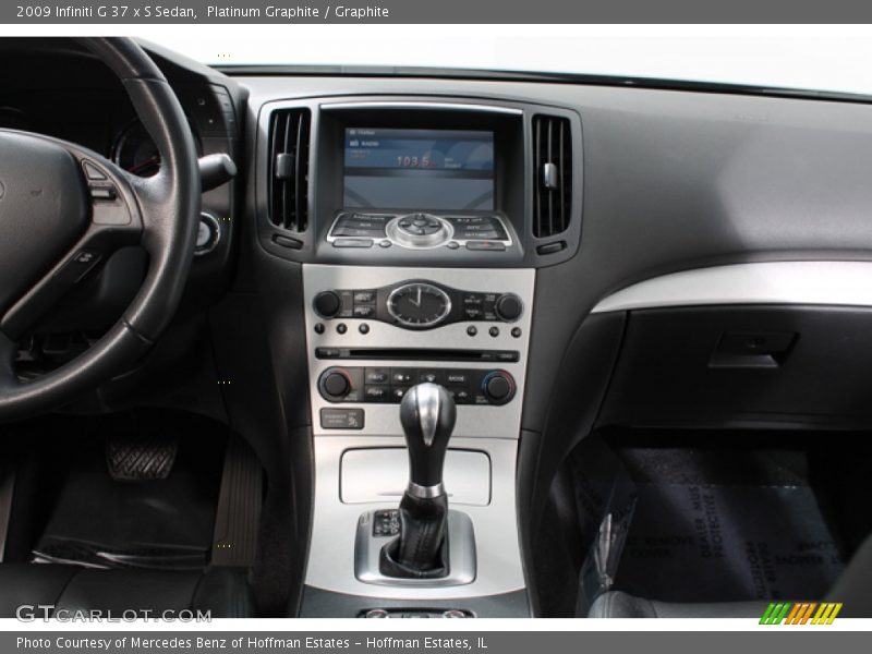 Platinum Graphite / Graphite 2009 Infiniti G 37 x S Sedan