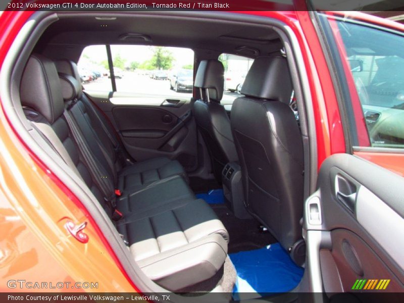 Tornado Red / Titan Black 2012 Volkswagen GTI 4 Door Autobahn Edition