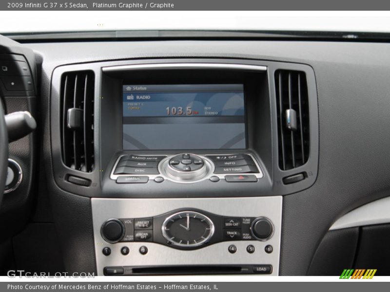 Platinum Graphite / Graphite 2009 Infiniti G 37 x S Sedan